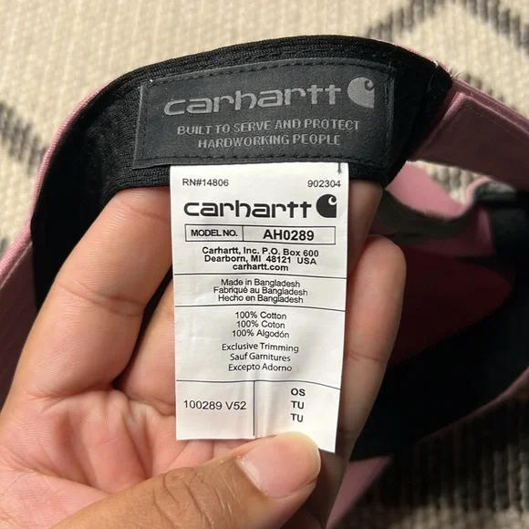 Women’s New Carhartt 100289 Classic Twill Cap - Picture 8 of 9